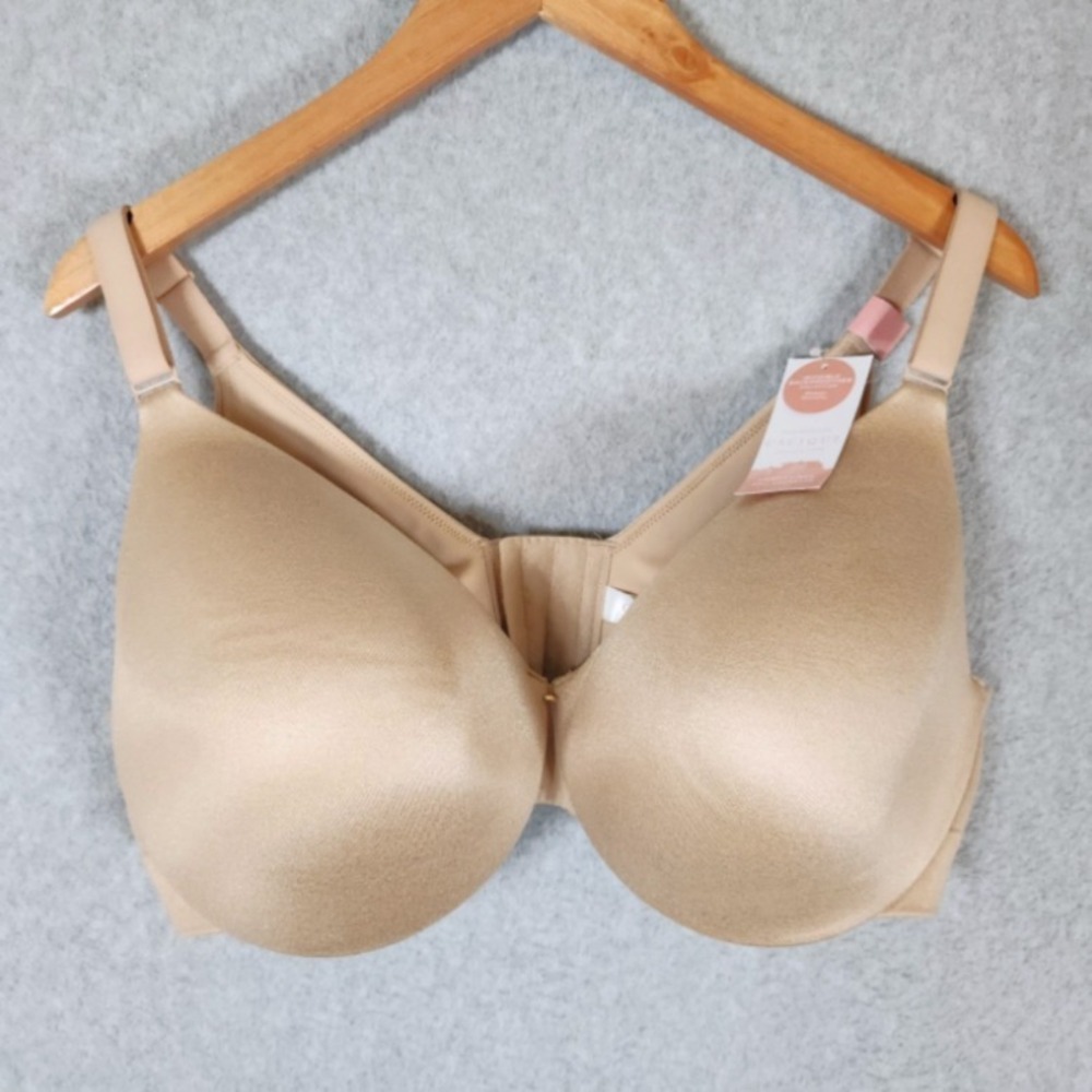 NWT Cacique 40DDD Lane Bryant Back Smoother Lightly Lined Full Coverage Bra Wire